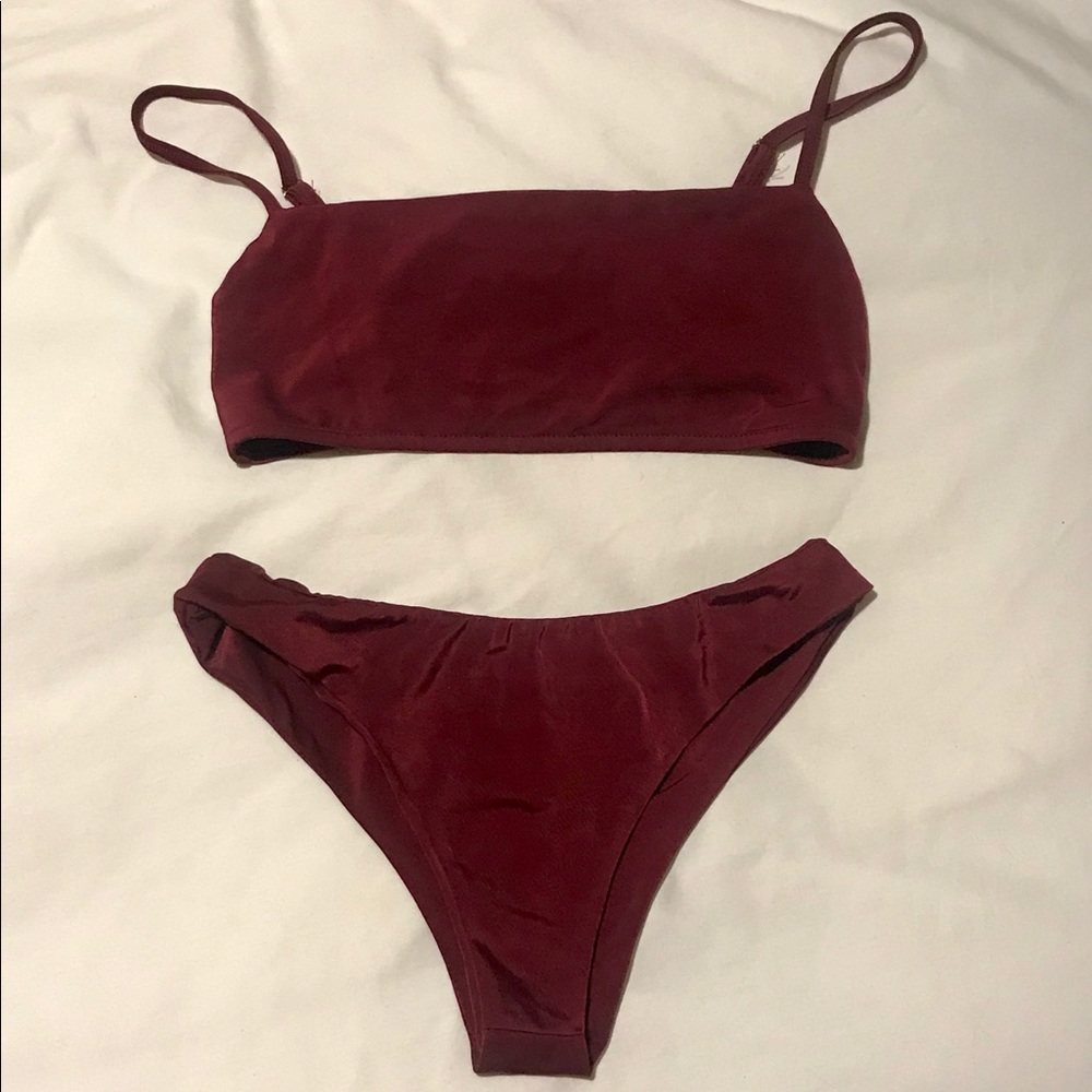 cheeky high thigh bikini NWOT